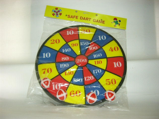 safety dart game (Sicherheits-Dart-Spiel)