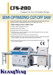 SEMI-OPTIMIZING CUT-OFF SAW