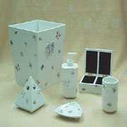 Butterfly Bathroom Set (Butterfly Badezimmer Set)