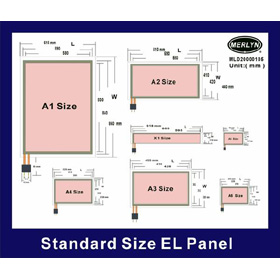 Standard Size EL Panel (Стандартный размер EL Группы)