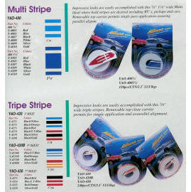 Car Body Multi Stripes, Triple Stripes (Car Body Multi Stripes, Triple Stripes)