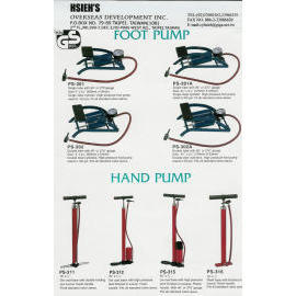 Hand/foot-pump (Ручной / ножной насоса)