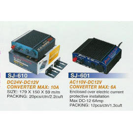 Car Converter,DC24V - DC12V,AC110V - DC12V (Car Converter,DC24V - DC12V,AC110V - DC12V)