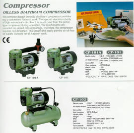 Oilless Diaphram Compressor