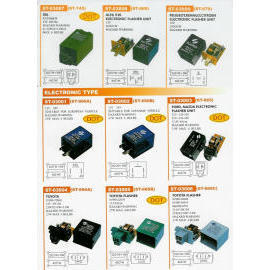 Flasher relay for auto. Electronic type (Flasher relay for auto. Electronic type)