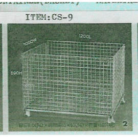 Faltbare Basket / Cage (Stahldraht) Multi-Purpose (Faltbare Basket / Cage (Stahldraht) Multi-Purpose)