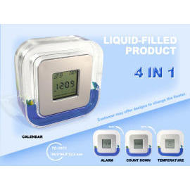 Liquid-filled Clock (Remplies de liquide Horloge)