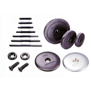 Rubber Encased Dumbbell Sets (Gummiert Kurzhantelsets)