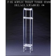 ACRYLIC TOILET TISSUE STAND (АКРИЛОВЫЕ туалетной бумаги STAND)