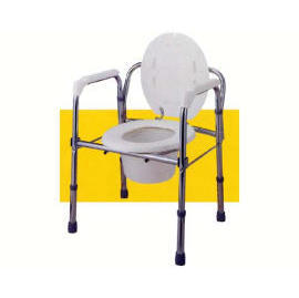 Medical Furniture Steel Folding Commode