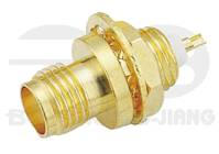 SMA BULKHEAD JACK RECEPTACLE-FRONT MOUNT (SMA BULKHEAD JACK RECEPTACLE-FRONT MOUNT)