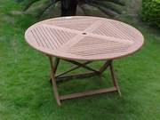 Teak Furniture, Outdoor Furniture, Garden Furniture.(Folding Round Table) (Teak Furniture, Outdoor Furniture, Garden Furniture.(Folding Round Table))