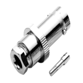 BNC STRAIGHT FEMALE CLAMP