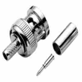 BNC STRAIGHT MALE CRIMP