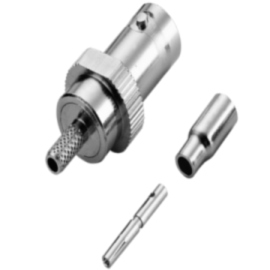 BNC STRAIGHT FEMALE CRIMP