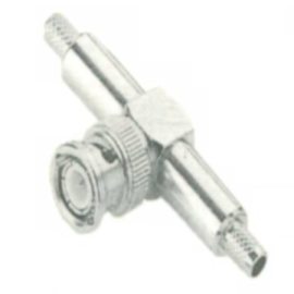 BNC MALE CRIMP ``T`` TYPE