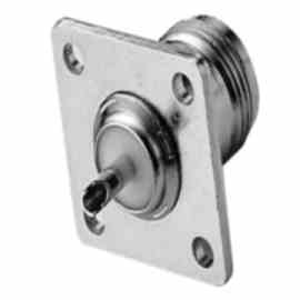 N SQUARE FLANGE FEMALE RECEPTACLE (SOLDER POT CONTACT)