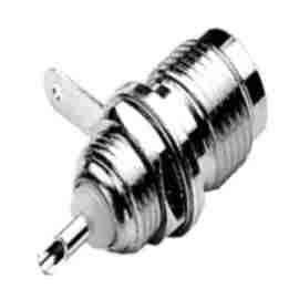 TNC STRAIGHT BULKHEAD FEMALE RECEPTACLE