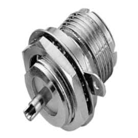 UHF STRAIGHT BULKHEAD FEMALE RECEPTACLE (UHF STRAIGHT BULKHEAD FEMALE RECEPTACLE)
