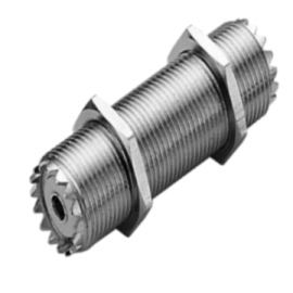 UHF BULKHEAD FEMALE - FEMALE