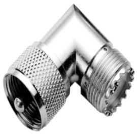 UHF RIGHT ANGLE MALE-FEMALE (UHF RIGHT ANGLE MALE-FEMALE)