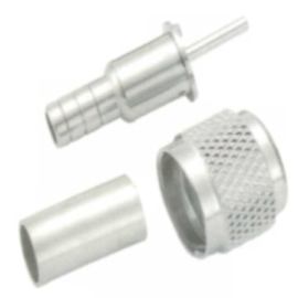 MINI-UHF MALE CRIMP TYPE