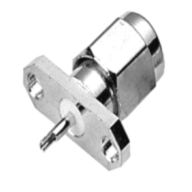 SMA 2 HOLE FLANGE MALE RECEPTACLE (SOLDER POT CONTACT) (SMA 2 HOLE FLANGE MALE RECEPTACLE (SOLDER POT CONTACT))