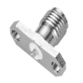 SMA 2 HOLE FLANGE FEMALE RECEPTACLE (SLOTTED CONTACT) (SMA 2 HOLE FLANGE FEMALE RECEPTACLE (SLOTTED CONTACT))