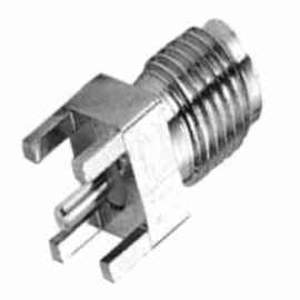 SMA STRAIGHT PCB MOUNT FEMALE RECEPTACLE