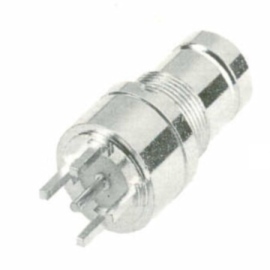 1.6/5.6 STRAIGHT PCB MOUNT FEMALE RECEPTACLE