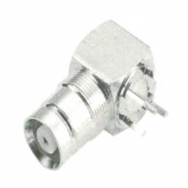 1.6/5.6 RIGHT ANGLE PCB MOUNT FEMALE RECEPTACLE