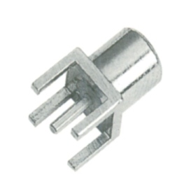 MCX STRAIGHT PCB MOUNT FEMALE RECEPTACLE