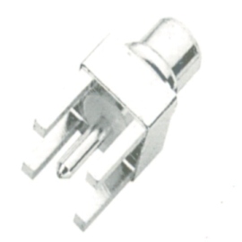MMCX STRAIGHT PCB MOUNT MALE RECEPTACLE