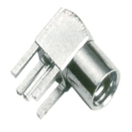MMCX RIGHT ANGLE PCB MOUNT FEMALE RECEPTACLE