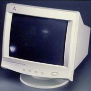 Model 4V 14`` Color SVGA Monitor (Modèle 4V 14``couleur SVGA)