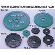 Rubber Olympic Plate