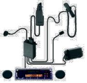 CVX-4230  V DSP Voice Activated Hands Free Car Kit