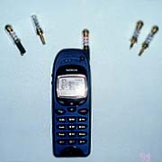 Laser Antenna for Cellar Phone (Laser Antenne pour téléphone Cave)