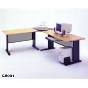 Complete Set of Office Desk CB001 (Ensemble complet de bureau ou familial CB001)