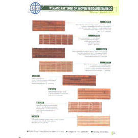 WEAVING PATTERNS OF WOVEN REED/JUTE/BAMBOO (WEAVING PATTERNS OF WOVEN REED/JUTE/BAMBOO)