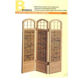 BAMBOO & WOOD FOLDING SCREENS (BAMBOO & WOOD FOLDING SCREENS)