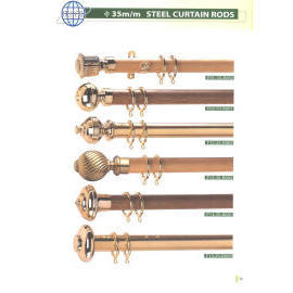 DIA. 35MM STEEL CURTAIN RODS (DIA. 35MM STEEL КАРНИЗЫ ДЛЯ ШТОР)