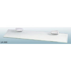 Bathroom accessories - glass shelving (Badezimmer-Zubehör - Glas-Regale)