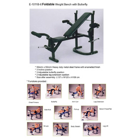 Foldable Weight bench, Bench (Banc de musculation pliable, Bench)