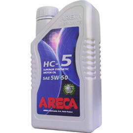 ARECA HC-5 5W-50 Synthetic Motor Oil (ARECA HC-5 5W-50 Huile moteur synthétique)