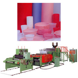 PS, ABS, HIPS, PP Sheet Making Machine (PS, ABS, HIPS, PP Feuille Making Machine)