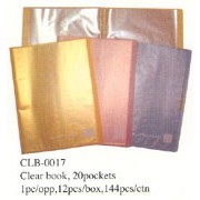 Clear book