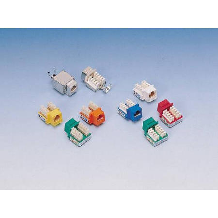 Cat.6/Cat.5e Keystone Jacks (Cat.6/Cat.5e вставок)