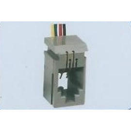 SIDE ENTRY Modular PCB JACK (SIDE ENTRY Modular PCB JACK)