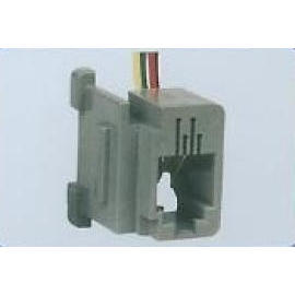 SIDE ENTRY Modular PCB JACK (SIDE ENTRY Modular PCB JACK)